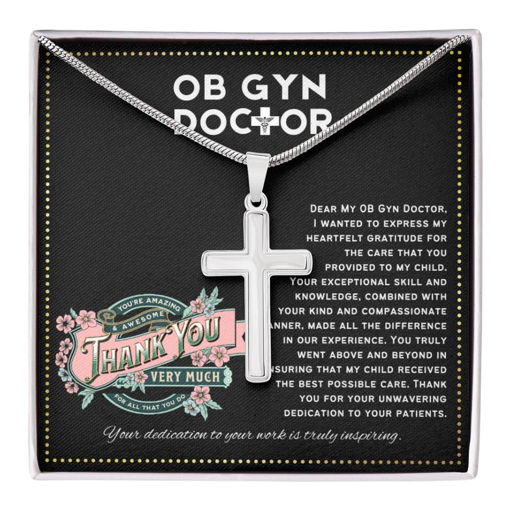 JGF Jewelry Gifts for Family Thank You To My OBGYNE Doctor