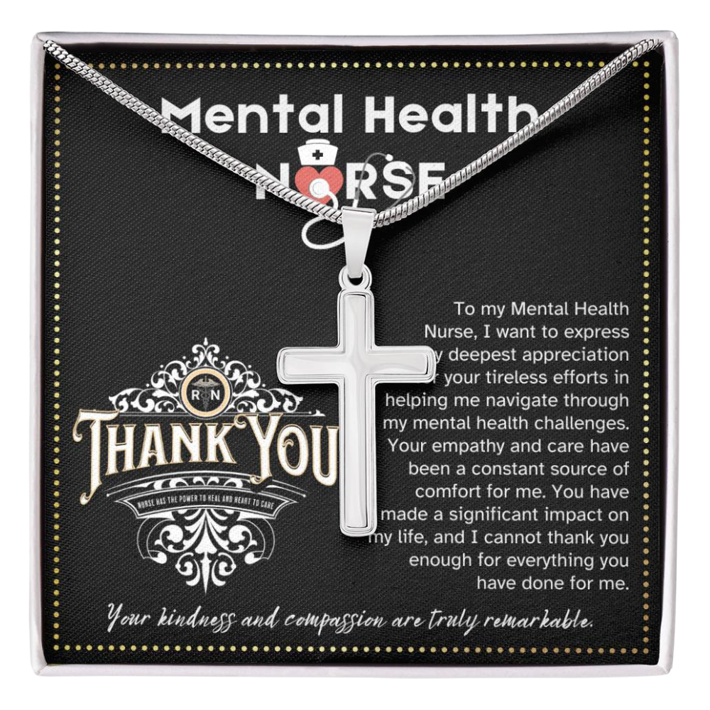 JGF Jewelry Gifts for Family Thank You To My Mental Health Nurse