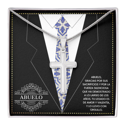 JGF Jewelry Gifts for Family Grandpa Spanish Gifts Regalo Para Abuelo From Grandkids