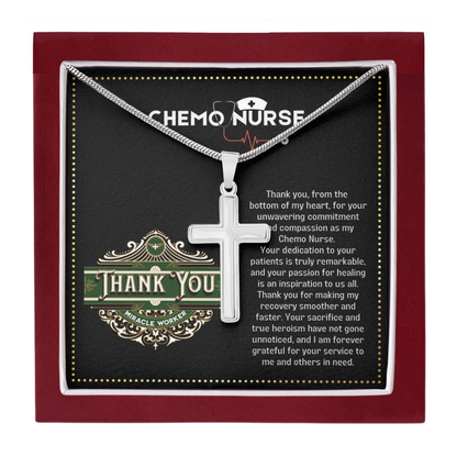 JGF Jewelry Gifts for Family Thank You Chemotheraphy Nurse