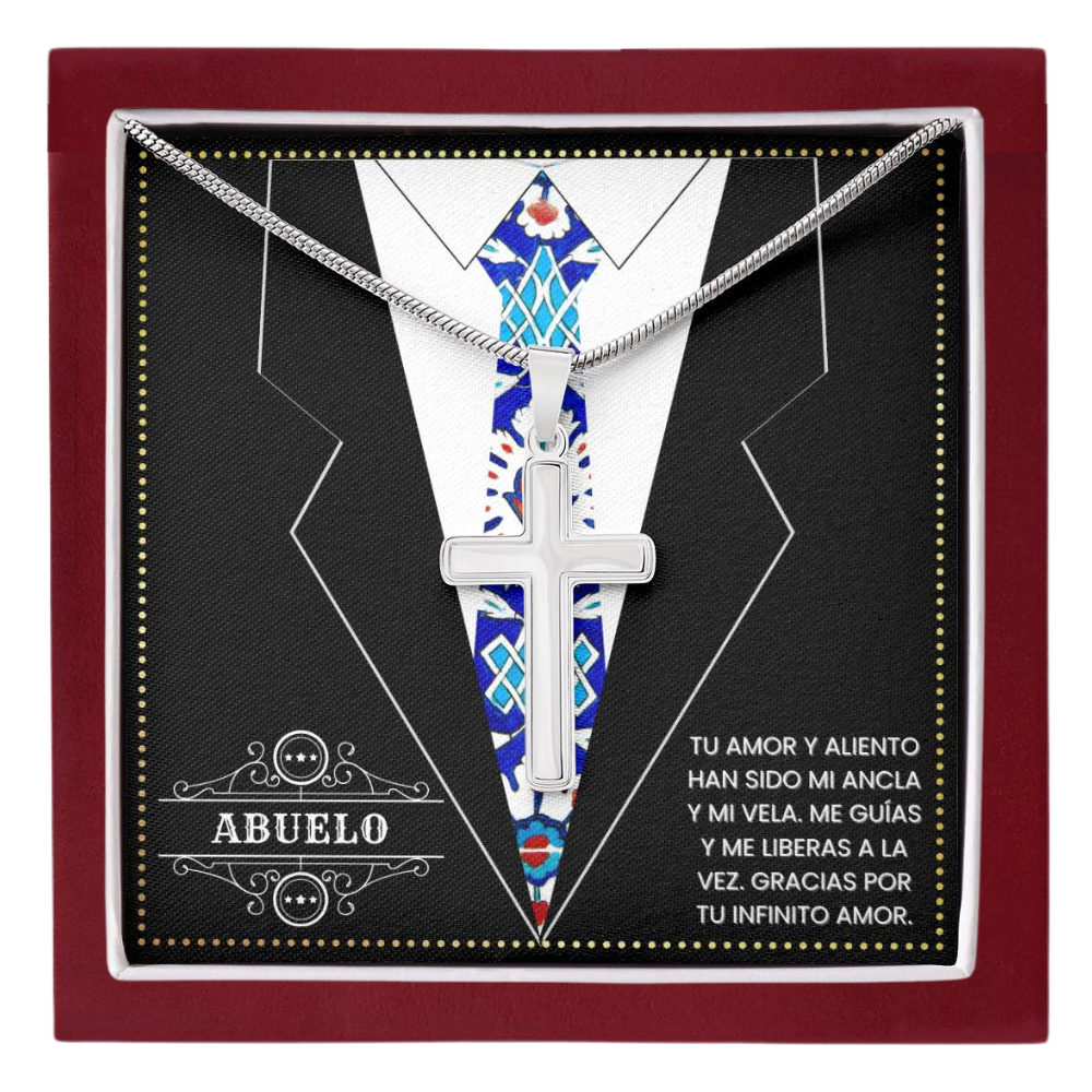 JGF Jewelry Gifts for Family Happy Birthday Grandpa Card Spanish Regalo Para Abuelo