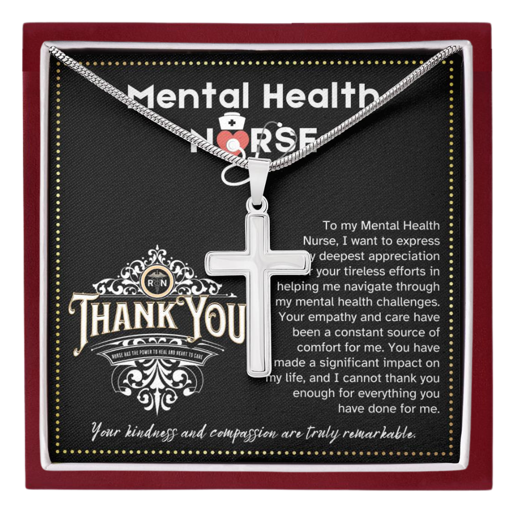 JGF Jewelry Gifts for Family Thank You To My Mental Health Nurse
