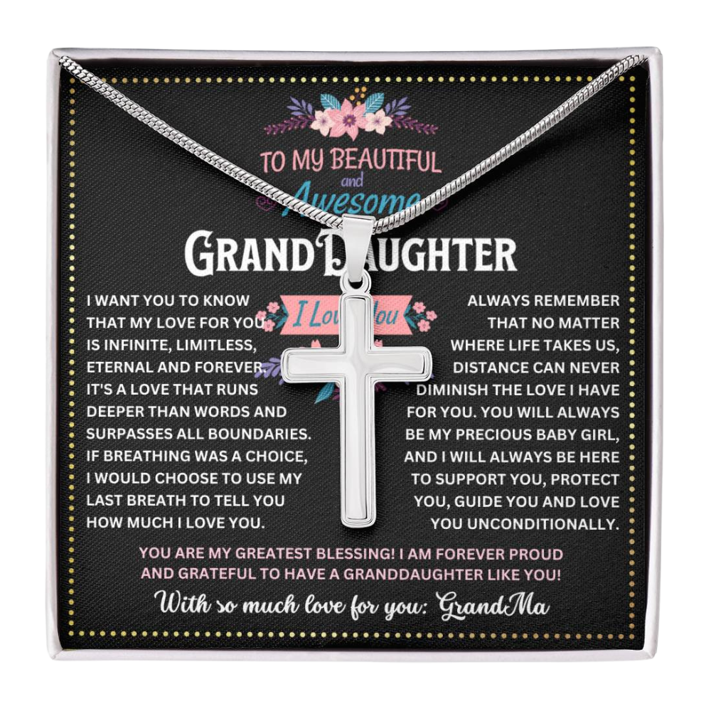 GrandDaughter2 JGF Jewelry Gifts for Family ARTISAN CROSS TEMPLATE - artisancross-BB