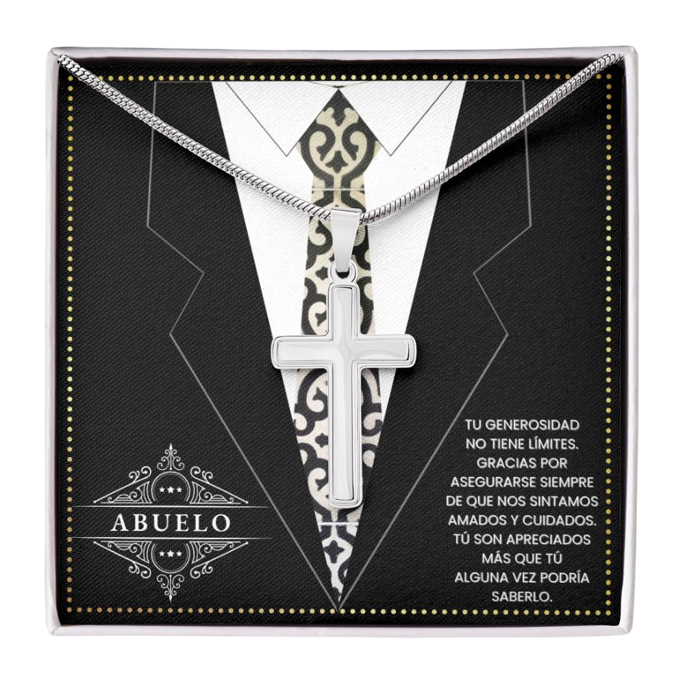 JGF Jewelry Gifts for Family Grandpa Birthday Card Spanish Regalo Para Abuelo