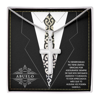 JGF Jewelry Gifts for Family Grandpa Birthday Card Spanish Regalo Para Abuelo