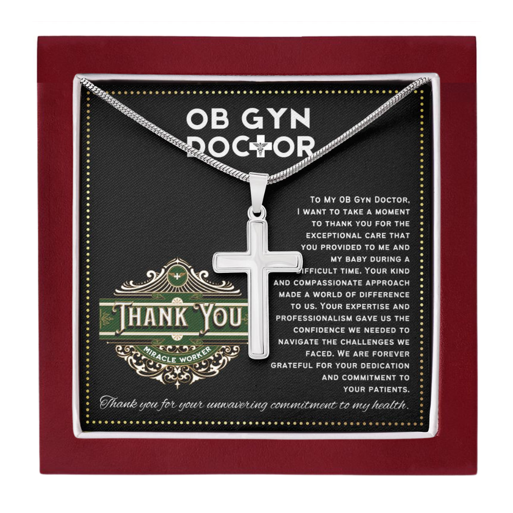 JGF Jewelry Gifts for Family Thank You to My OBGyne Doctor