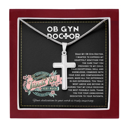 JGF Jewelry Gifts for Family Thank You To My OBGYNE Doctor
