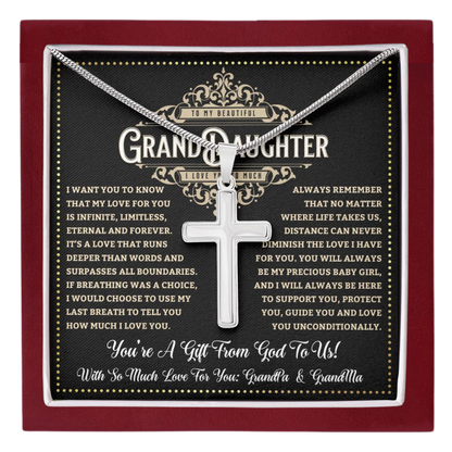 GrandDaughter7 JGF Jewelry Gifts for Family ARTISAN CROSS TEMPLATE - artisancross-BB