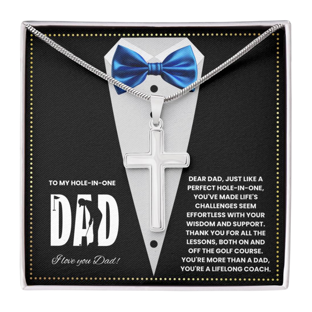 JGF Jewelry Gifts for Family Golfer Dad Birthday Golf Gifts From Daughter