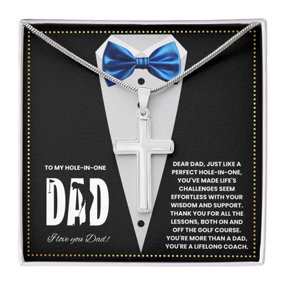 JGF Jewelry Gifts for Family Golfer Dad Birthday Golf Gifts From Daughter