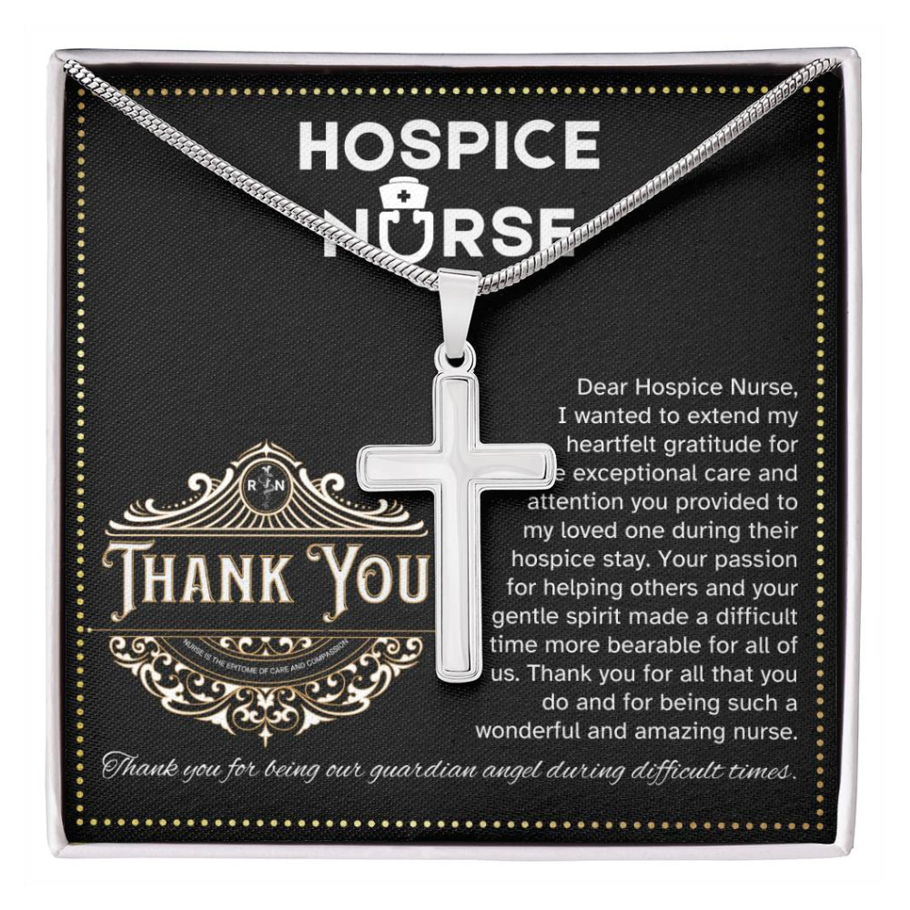 JGF Jewelry Gifts for Family Thank You To My Mom's Hospice Nurse