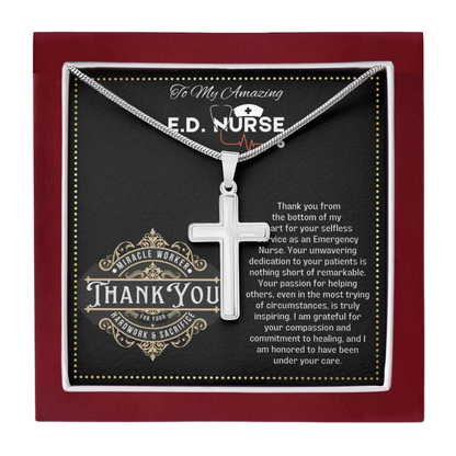 JGF Jewelry Gifts for Family Thank You E D Nurse