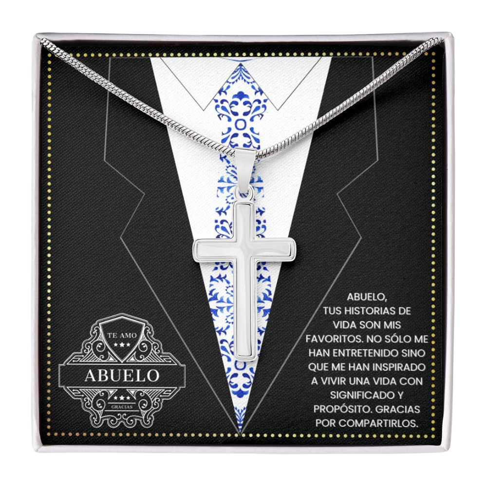 SpanishGrandPa30 JGF Jewelry Gifts for Family Fathers Day Card For Grandpa Spanish Regalo Para Abuelo