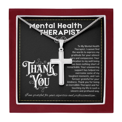 JGF Jewelry Gifts for Family Thank You Mental Health Therapist