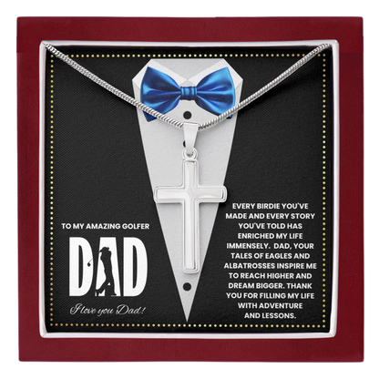 JGF Jewelry Gifts for Family Golf Gifts From Kids For Dad Who Loves Golfing