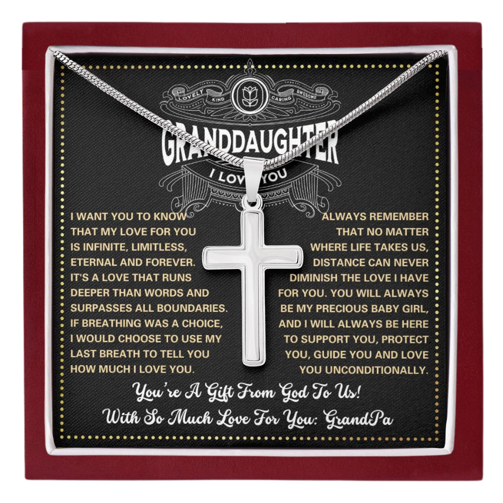 GrandDaughter4 JGF Jewelry Gifts for Family ARTISAN CROSS TEMPLATE - artisancross-BB