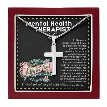 JGF Jewelry Gifts for Family To My Mental Therapist Thank You