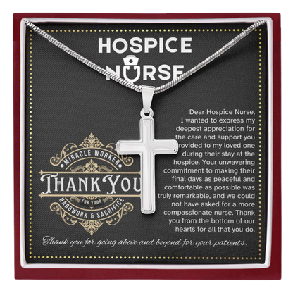 JGF Jewelry Gifts for Family Thank You to My Hospice Nurse