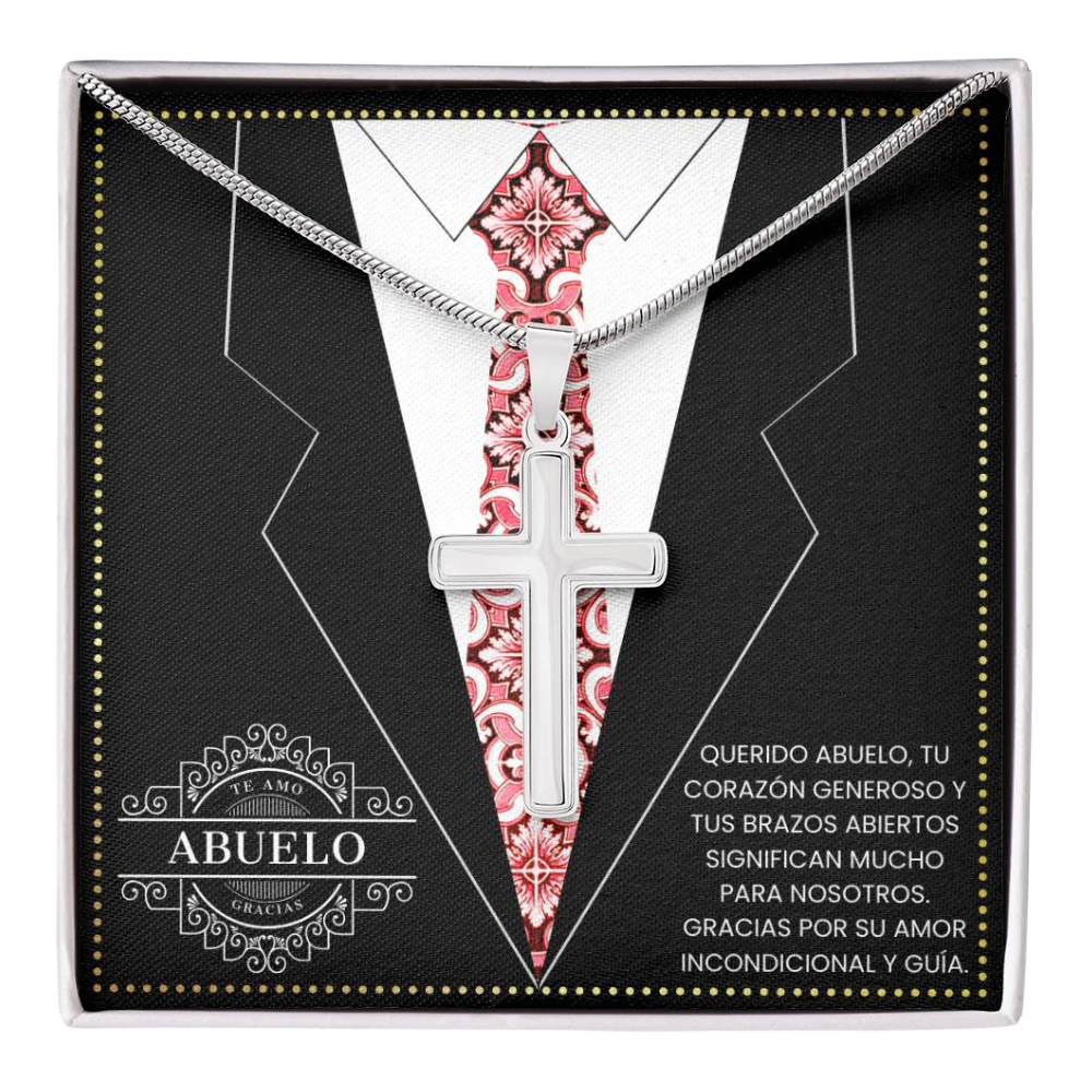 JGF Jewelry Gifts for Family Grandpa Birthday Card Gifts Spanish Regalo Para Abuelo