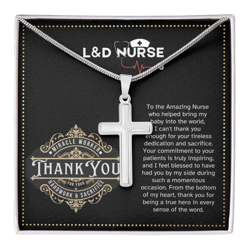 JGF Jewelry Gifts for Family Thank You L & D Nurse