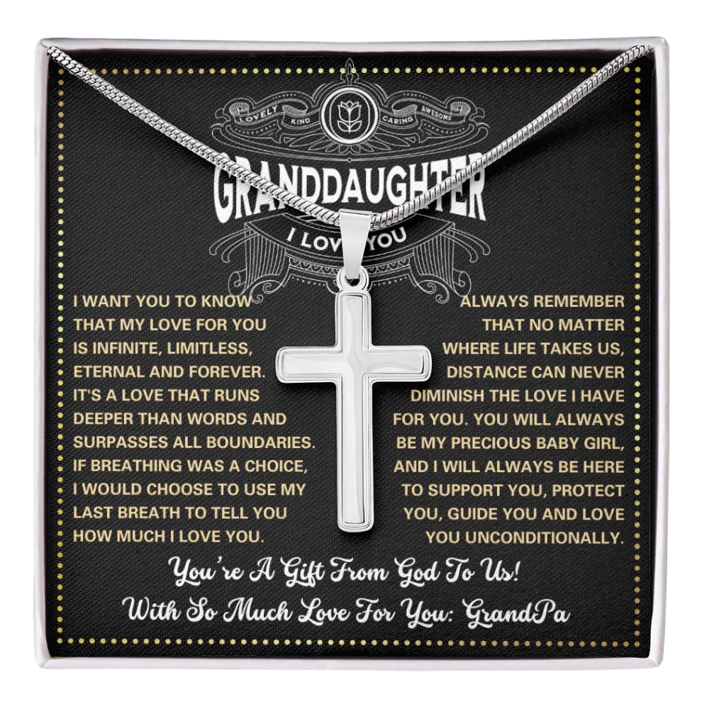 GrandDaughter4 JGF Jewelry Gifts for Family ARTISAN CROSS TEMPLATE - artisancross-BB