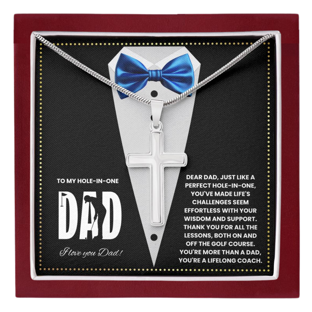 JGF Jewelry Gifts for Family Golfer Dad Birthday Golf Gifts From Daughter