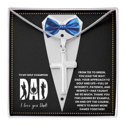 JGF Jewelry Gifts for Family Golfing Gifts For Golfer Dad From Daughter