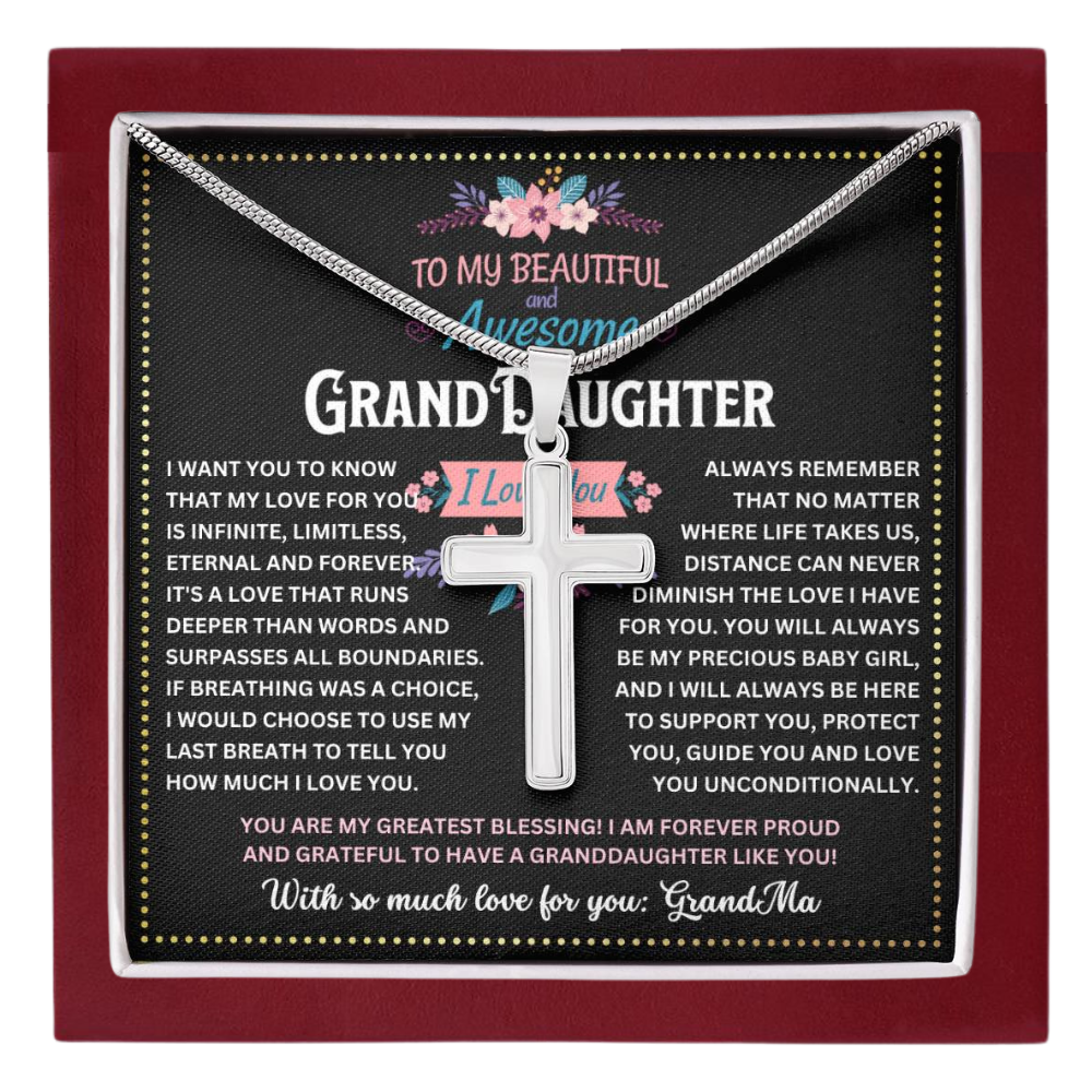 GrandDaughter2 JGF Jewelry Gifts for Family ARTISAN CROSS TEMPLATE - artisancross-BB