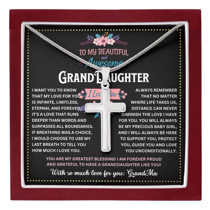 GrandDaughter2 JGF Jewelry Gifts for Family ARTISAN CROSS TEMPLATE - artisancross-BB