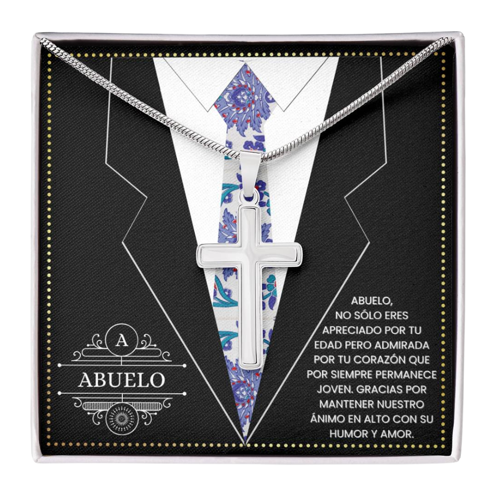 JGF Jewelry Gifts for Family Grandpa Birthday Card Spanish Regalo Para Abuelo