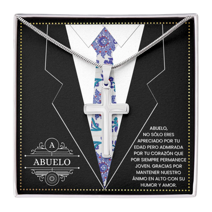 JGF Jewelry Gifts for Family Grandpa Birthday Card Spanish Regalo Para Abuelo