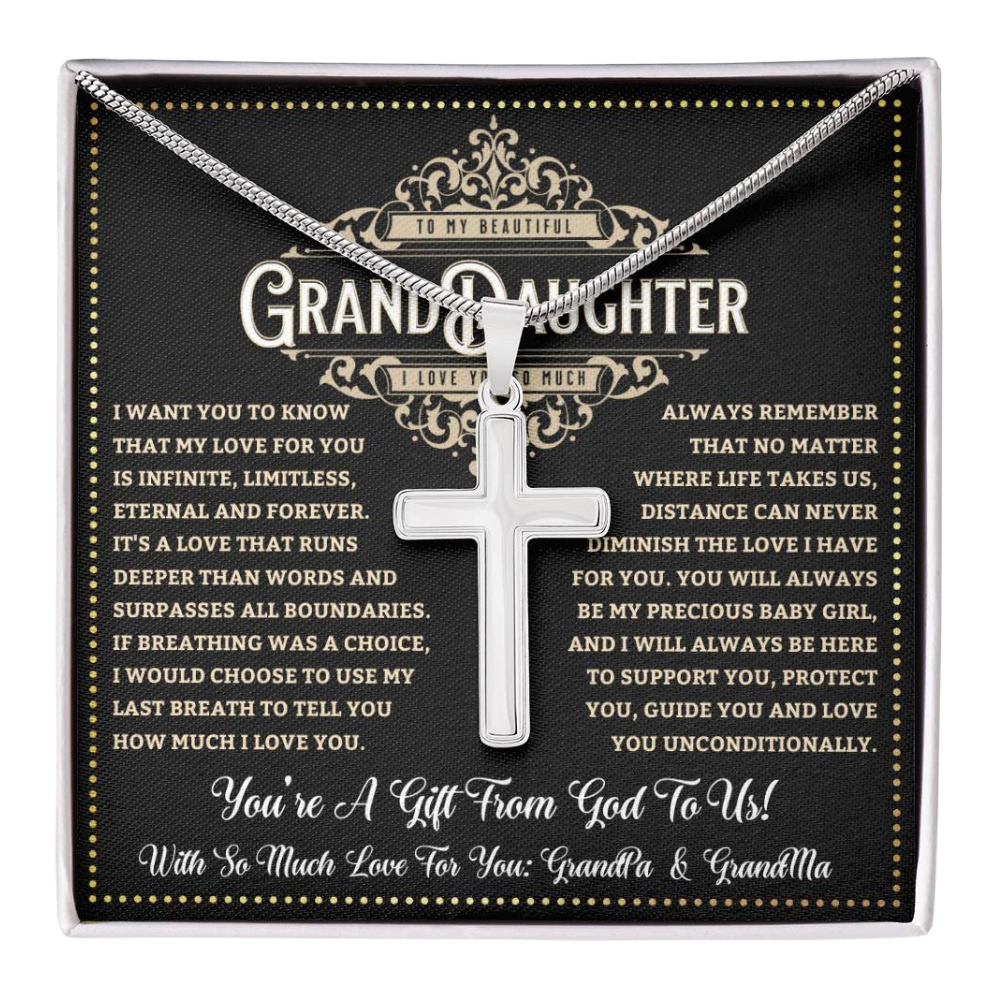 GrandDaughter7 JGF Jewelry Gifts for Family ARTISAN CROSS TEMPLATE - artisancross-BB