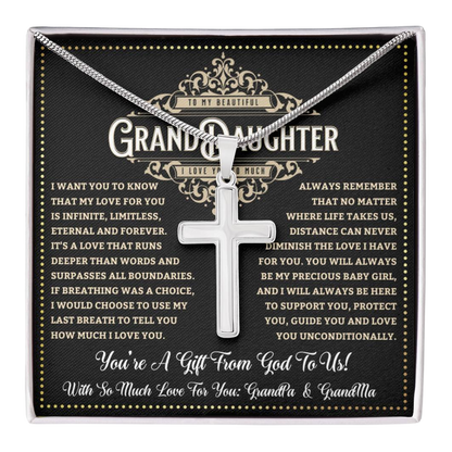 GrandDaughter7 JGF Jewelry Gifts for Family ARTISAN CROSS TEMPLATE - artisancross-BB