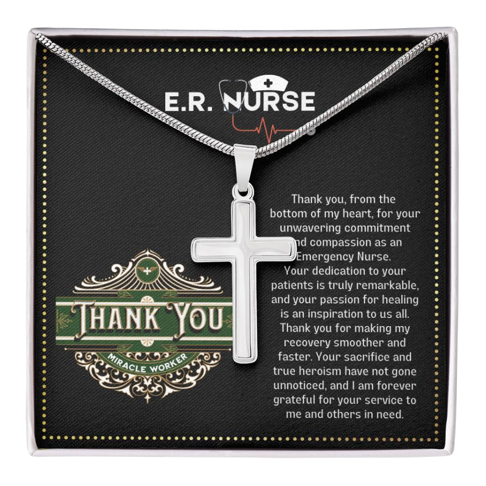JGF Jewelry Gifts for Family Thank You Emergency Room Nurse