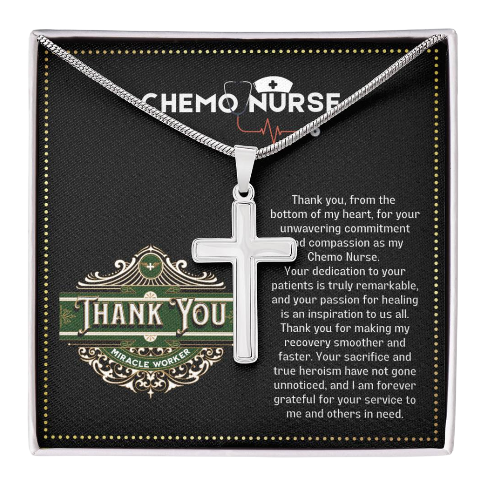 JGF Jewelry Gifts for Family Thank You Chemotheraphy Nurse