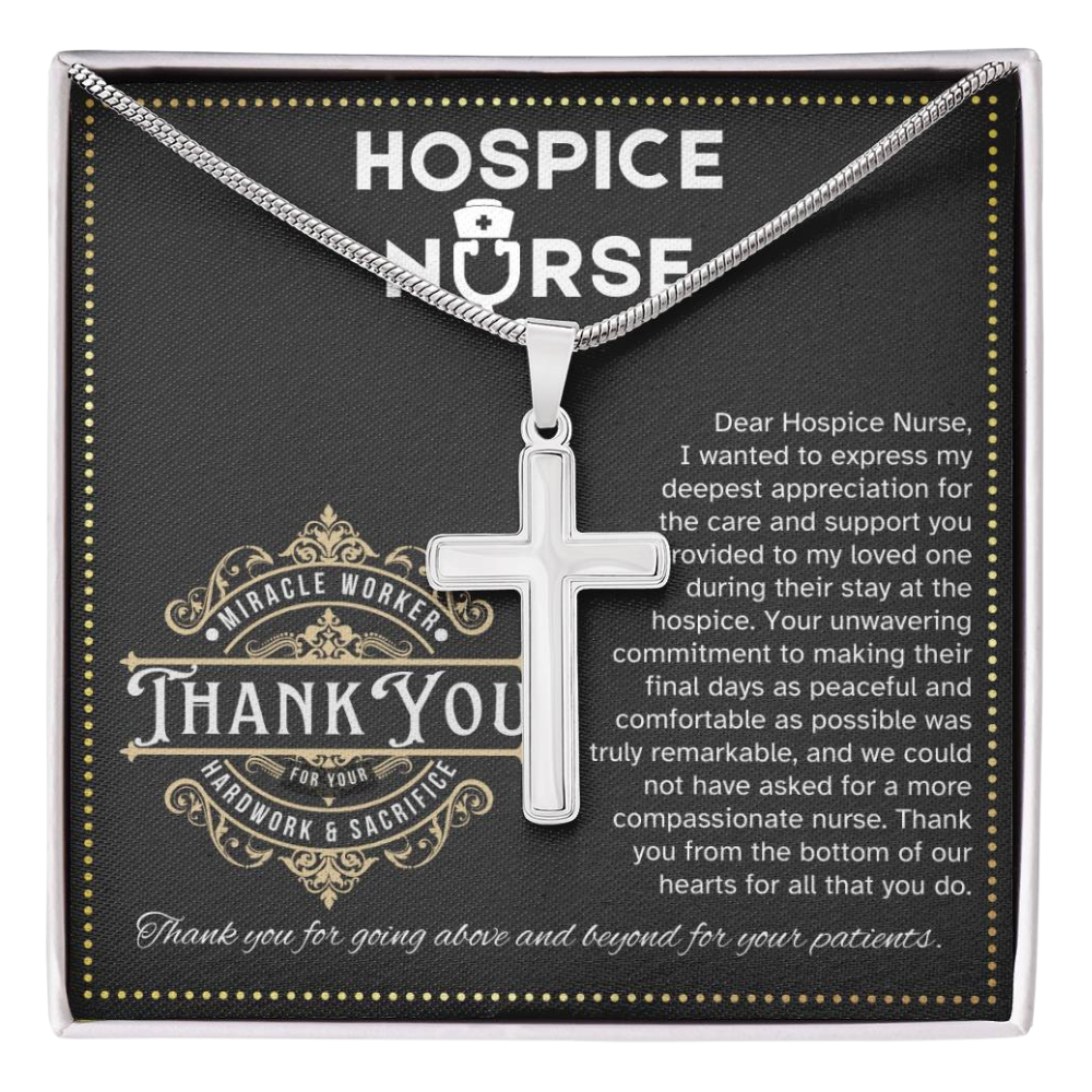 JGF Jewelry Gifts for Family Thank You to My Hospice Nurse
