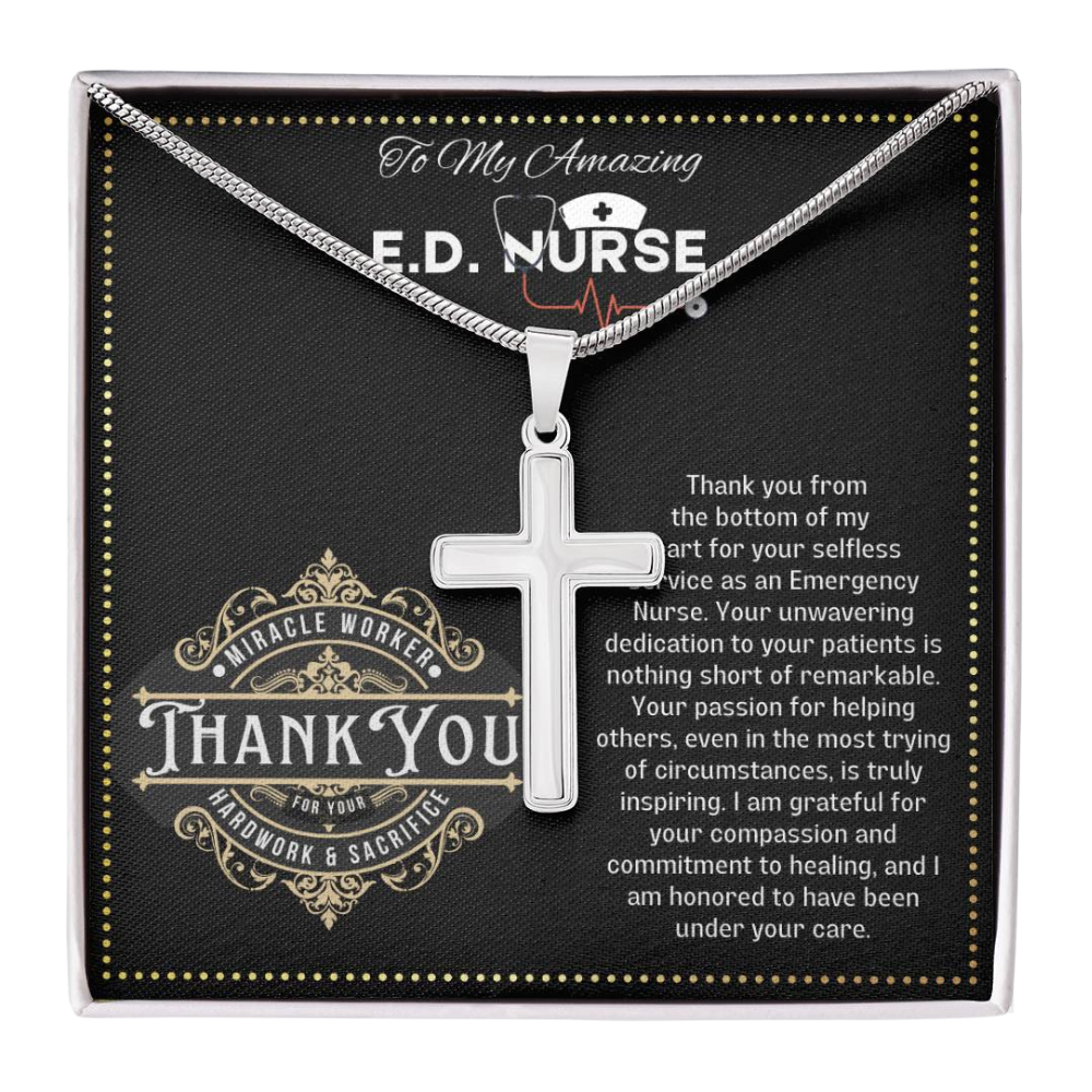 JGF Jewelry Gifts for Family Thank You E D Nurse