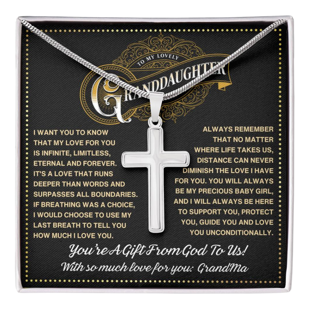 JGF Jewelry Gifts for Family To My Lovely GrandDaughter From GrandMa