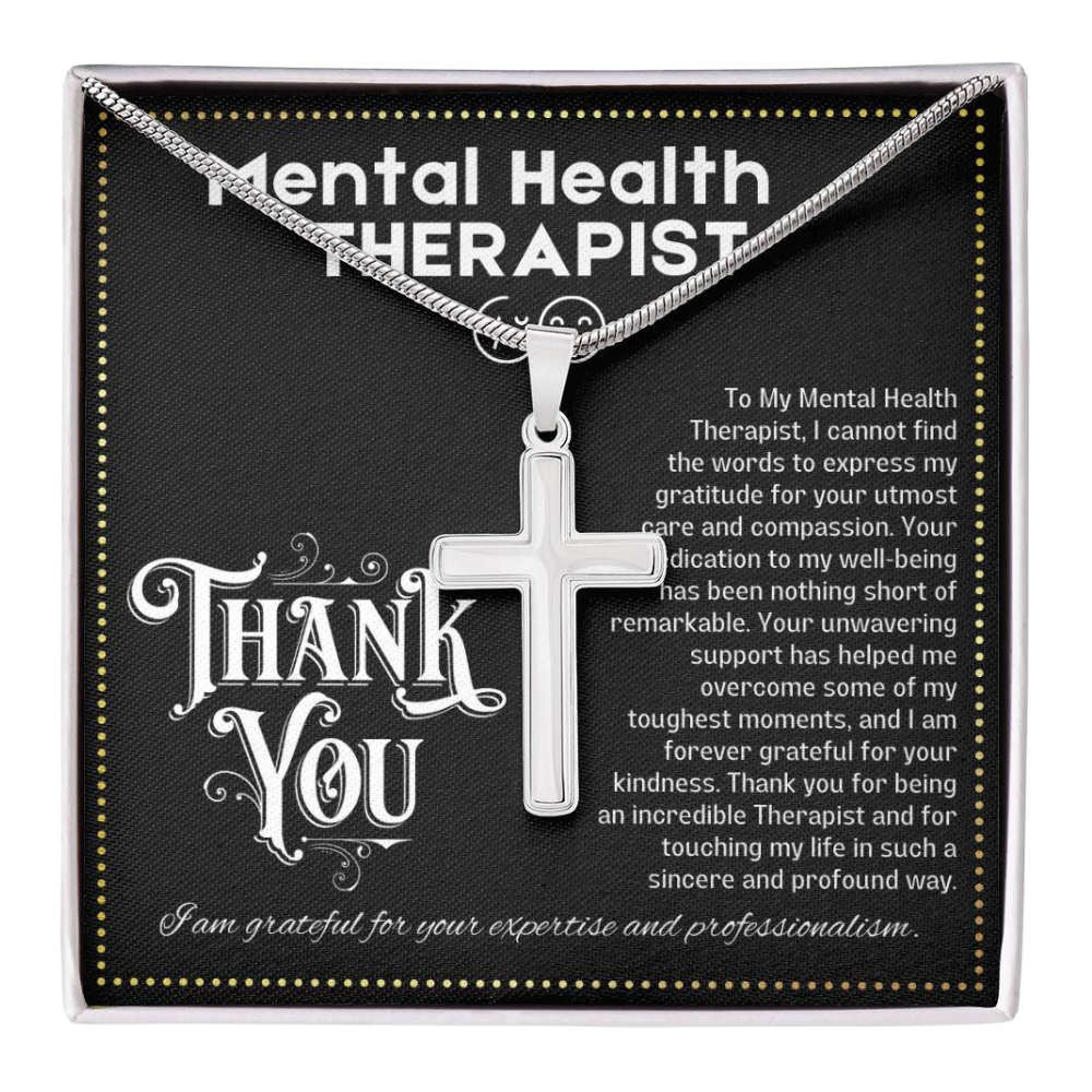 JGF Jewelry Gifts for Family Thank You Mental Health Therapist