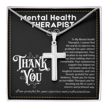 JGF Jewelry Gifts for Family Thank You Mental Health Therapist