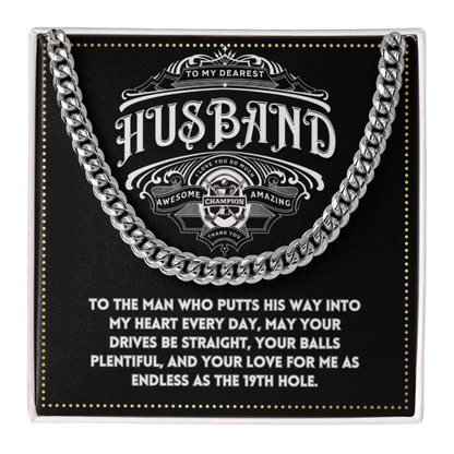 JGF Jewelry Gifts for Family Gifts For Golfers Husband Birthday From Wife