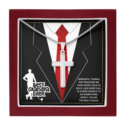 JGF Jewelry Gifts for Family New Grampy Fathers Day Card Gift From Granddaughter