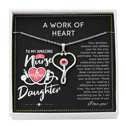 JGF Jewelry Gifts For Family Gifts For Daughter Who Is A Nurse Practitioner