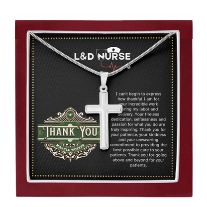 JGF Jewelry Gifts for Family Thank You L&D Nurse