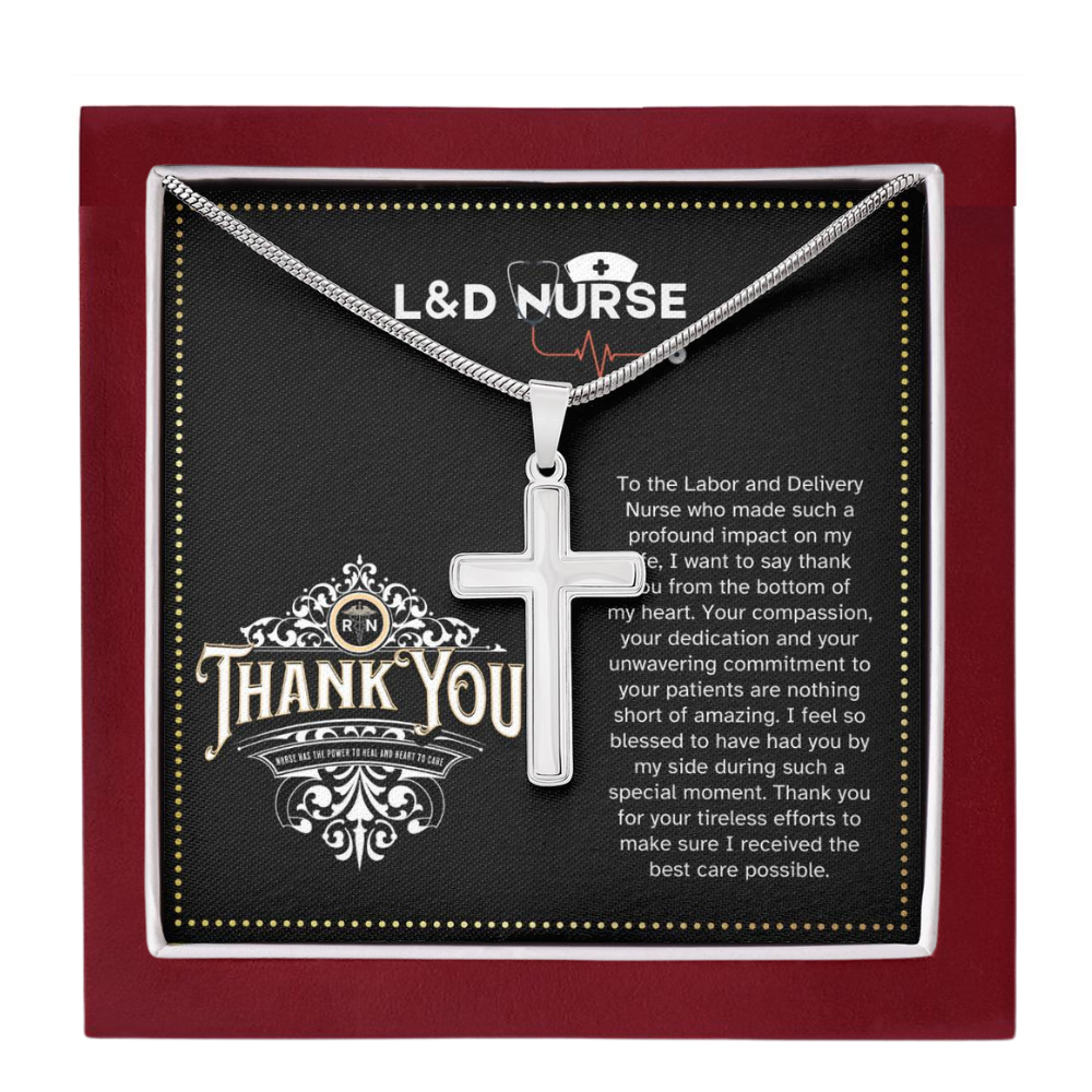 JGF Jewelry Gifts for Family Thank You L&D Labor and Delivery Nurse