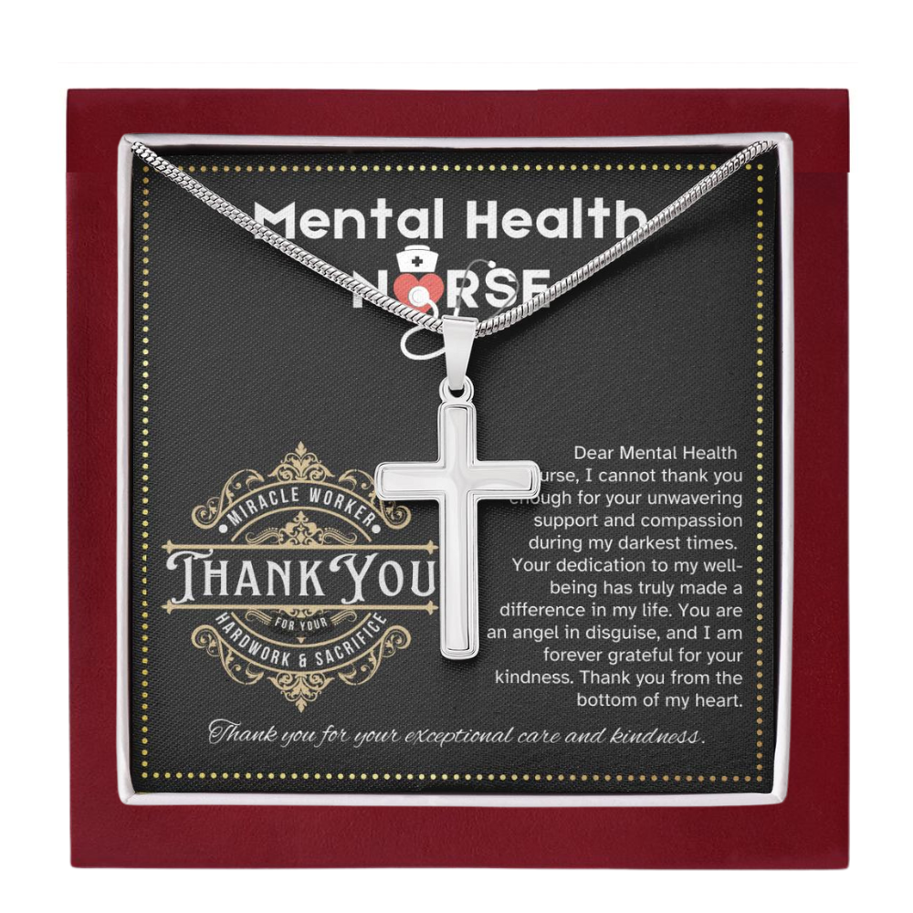 JGF Jewelry Gifts for Family Thank You Mental Health Nurse