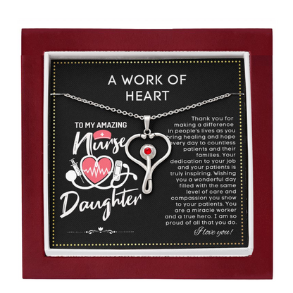 JGF Jewelry Gifts For Family Daughter Nurse Practitioner Gifts For Women