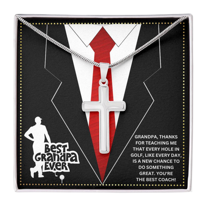 JGF Jewelry Gifts for Family New Grampy Fathers Day Card Gift From Granddaughter