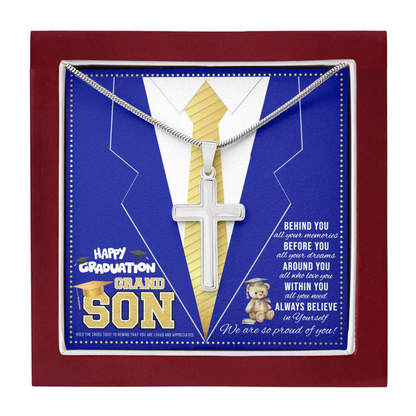 JGF Jewelry Gifts for Family Kindergarten Preschool Graduation Card Grandson