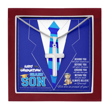 JGF Jewelry Gifts for Family Kindergarten Graduation Card Grandson For Kids